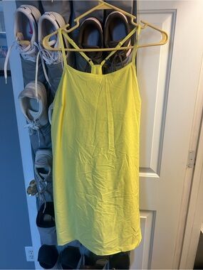 all in motion Soft Lemon Yellow Racerback Sporty Dress